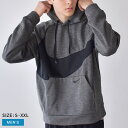 NIKE ナイキ パーカー Therma-FIT メンズ プルオーバー フィットネスパーカー Therma-FIT Men's Pullover Fitness Hoodie メンズ 春 秋 冬 パーカー フーディ― スエット スウェット グレー ブラック 黒 DQ5402 S-XXL 2L 3L ワークアウト トレーニング スポーツウェア