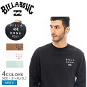 【店内全品★P2倍！】ビラボン トレーナー BILLABONG ONE TIME トレーナー メンズ ブラック 黒 ホワイト 白 グリーン 緑 ブラウン 茶色 BD012008 ウエア トップス スエット ブランド ストリート シンプル カジュアル スポーティ プリント ロゴ 長袖 定番 人気