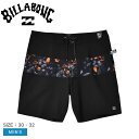 【店内全品★P5倍！】【ゆうパケット配送】 ビラボン ボードショーツ BILLABONG KAMEA LAVAFLORAL TRIBONG LT メンズ ブラック 黒 BD011535 サーフトランクス ハーフパンツ ボトムス 半ズボン 短パン パンツ ブランド カジュアル シンプル サーフ サーフィン サーファー 海