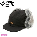 ビラボン キャップ BILLABONG ADIV TRAPPER CAP レディース ブラック 黒 BE014904 帽子 トラッパーキャップ 耳あて 防寒 小物 ロゴ ブランド カジュアル おしゃれ 秋 冬 タウンユース アウトドア レジャー キャンプ 国内正規品