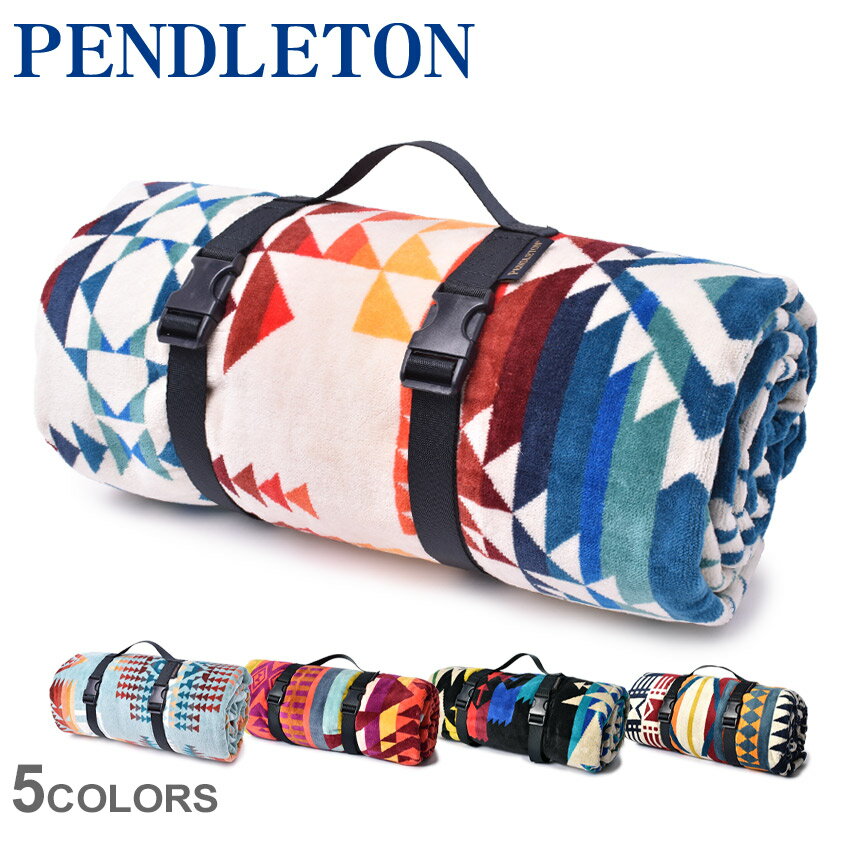 ペンドルトン ブランケット 【店内全品★P5倍！】ペンドルトン ブランケット PENDLETON ジャガード タオル フォー ツー ブラック 黒 JACQUARD TOWEL FOR TWO XB242 タオル 総柄 アウトドア レジャー フェス インテリア タオルケット 大判 持ち運び キャンプ コットン ネイティブ おしゃれ|slz|