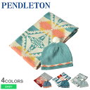 《アイテム名》 PENDLETON ペンドルトン ブランケット ベビーブランケット W ビーニー XM611 ネイティブ柄 フェアアイル 《ブランドヒストリー》 ペンドルトンは、1863年よりアメリカはオレゴン州ペンドルトンにおいてウールブランケット製品を中心に、生産している老舗ブランドです。その起源はオレゴン州ペンドルトンの地で、周辺に住むネイティブ・アメリカンが、自身の部族のためにウールブランケットを生産していたことから始まります。 その高い品質と美しいパターンで、瞬く間に他の部族へと広まり「ペンドルトン＝ブランケット」と言われるほどの知名度を上げました。 《アイテム説明》 ペンドルトンより「ベビーブランケット W ビーニー」です。柔らかな風合いのコットンを使用。PENDLETONらしいネイティブ柄がデザインされていてかわいらしく赤ちゃんを包みこみます。帽子には白いポンポンがついておりアクセントに。出産準備で揃えていただくのもよいですし、出産のお祝いにプレゼントしていただいても大変喜ばれます。 《カラー名/カラーコード/管理No.》 01.ファルコンコーヴタン/53447/"24490180" 02.キャニオンランズデザート/53606/"24490181" 03.ハーディングティール/55197/"24490182" 04.シープドリームス/55198/"24490183" こちらの商品は、並行輸入により海外から輸入しております。製造・入荷時期により、細かい仕様の変更がある場合がございます。上記を予めご理解の上、お買い求め下さいませ。 関連ワード： ひざ掛け 毛布 ニット 帽子 暖かい 保温 ふわふわ マルチ ネイティブ柄 フェアアイル柄 総柄 マルチ date 2021/03/15Item Spec ブランド PENDLETON ペンドルトン アイテム ブランケット スタイルNo XM611 商品名 ベビーブランケット W ビーニー 性別 キッズ ベビー 子供 原産国 India 他 素材 コットン 100％ 商品特性1 生地の使用箇所により、柄の出かたが一定ではないので、 画像とまったく同じ商品が届くとは限りません。 在庫管理上、ご購入の際は柄や色の具合はお選びいただくことができません。予めご了承の上、お買い求め下さいませ。 採寸 単位(cm) 幅 全長 帽子内径 フリー 80 105 37 ※上記サイズは、実際に同一の商品を採寸した結果です。 商品によっては個体差がありますので誤差がでることが御座いますので参考目安としてご覧下さい。また、測定方法によっても誤差が生じますので、予めご了承ください。 サイズについて詳しくはこちらをご覧下さい。 当店では、スタジオでストロボを使用して撮影しております。商品画像はできる限り実物を再現するよう心掛けておりますが、ご利用のモニターや環境等により、実際の色見と異なる場合がございます。ご理解の上、ご購入いただけますようお願いいたします。 ▲その他アイテムはこちら