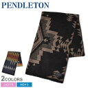 ペンドルトン ブランケット ペンドルトン マフラー PENDLETON メンズ レディース ブラック 黒 OVERSIZED WRAP GS793 ストール ブランド ブランケット 総柄 幾何学模様 おしゃれ ブランド 北欧 マルチカラー 防寒 ギフト プレゼント