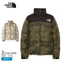 【店内全品★P5倍！】ザ ノースフェイス ダウンジャケット THE NORTH FACE ノベルティーヌプシジャケット メンズ ブラック 黒 ベージュ カモ柄 迷彩 NOVELTY NUPTSE JACKET ND92336 ウエア アウトドアジャケット ダウンジャケット アウター 防水透湿素材 通気