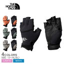 ザ・ノース・フェイス 手袋 THE NORTH FACE シンプルFLトレッカーズグローブ メンズ レディース ブラック 黒 オレンジ NN12303 トレッキ...