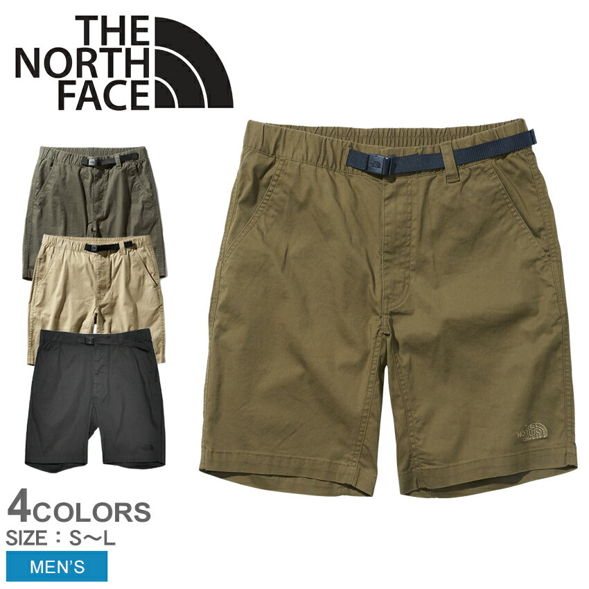 【ゆうパケット配送】 ザ ノースフェイス パンツ THE NORTH FACE コットンオックスライトショーツ メンズ ブラック 黒 ベージュ カーキ グリーン COTTON OX LIGHT SHORT NB41941 ノースフェース ボトムス ズボン ショート おしゃれ 短パン 半ズボン ハーフパンツのサムネイル