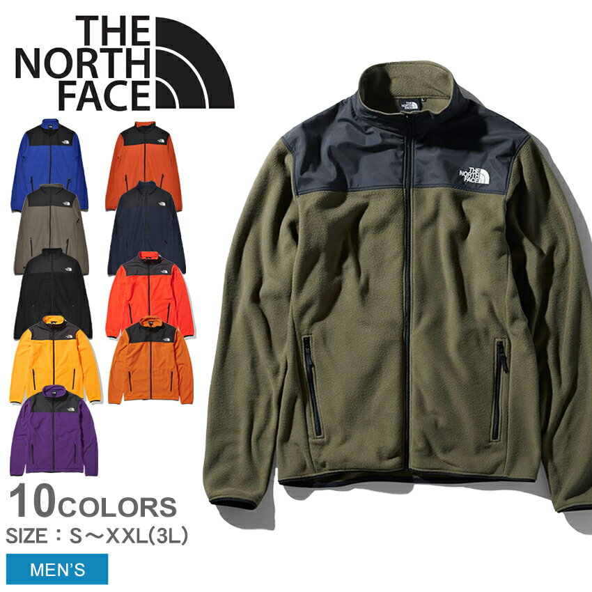 ザ ノースフェイス フリースジャケット THE NORTH FACE マウンテン バーサ マイクロ ジャケット メンズ ブラック 黒 ネイビー 紺 青 MOUNTAIN VERSA MICRO JACKET NL71904 ブランド フリース ノースフェース ウェア アウター シンプル