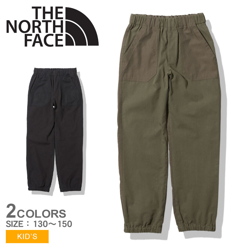 ザ ノースフェイス パンツ THE NORTH FACE ファイヤーフライパンツ キッズ ジュニア 子供 カーキ 緑 ブラック 黒 Firefly Pant NBJ32242 男の子 女の子 子ども ロングパンツ ウエア ノースフェース ブランド アウトドア キャンプ 難燃素材