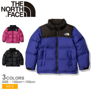 【年末年始★SALE＆クーポン】ザ ノースフェイス ダウンジャケット THE NORTH FACE ヌプシジャケット キッズ ジュニア 子供 ブルー 青 ピンク ブラック 黒 NUPTSE JACKET NDJ92265 アウター 上着 はっ水 撥水 静電気防止 アウトドア ウェア キャンプ トレッキング|sale|