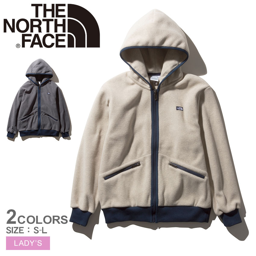 ザ・ノース・フェイス 【店内全品★P5倍！】ザ ノースフェイス パーカー THE NORTH FACE アルマディラフルジップフーディ レディース ベージュ グレー NAW71930 ノースフェース ライトアウター トレッキング キャンプ アウトドア レジャー カジュアル 長袖 ロゴ 防寒 おしゃれ