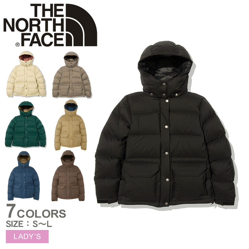 【店内全品★P5倍！】ザ ノースフェイス ダウンジャケット THE NORTH FACE キャンプシエラショート レディース ホワイト 白 ブラック 黒 CAMP SIERRA SHORT NDW92230 アウター 上着 はっ水 撥水 静電気防止 アウトドア ウェア キャンプ トレッキング デイリー