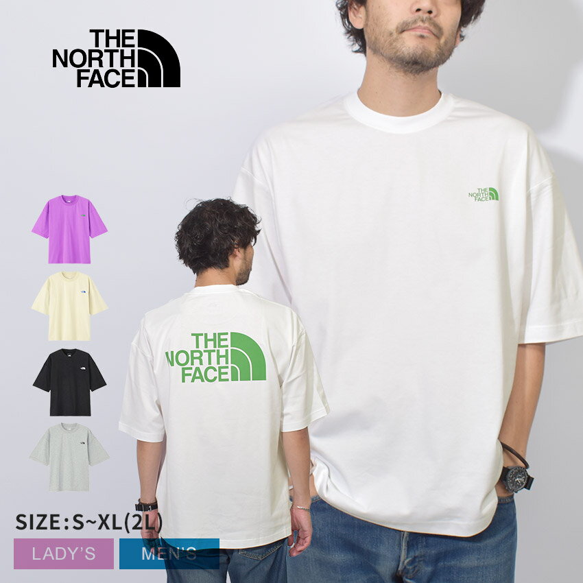 楽天Z-CRAFTザ・ノース・フェイス 半袖 Tシャツ THE NORTH FACE ショートスリーブシンプルカラースキームティー メンズ レディース ブラック 黒 ホワイト 白 NT32434 ザ・ノース・フェイス トップス ウェア 半袖 クルーネック ビッグシルエット 国内正規品