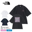 ザ・ノース・フェイス 半袖Tシャツ THE NORTH FACE ショートスリーブレトロバンダナロゴティー メンズ レディース ホワイト 白 ブラック 黒 S/...