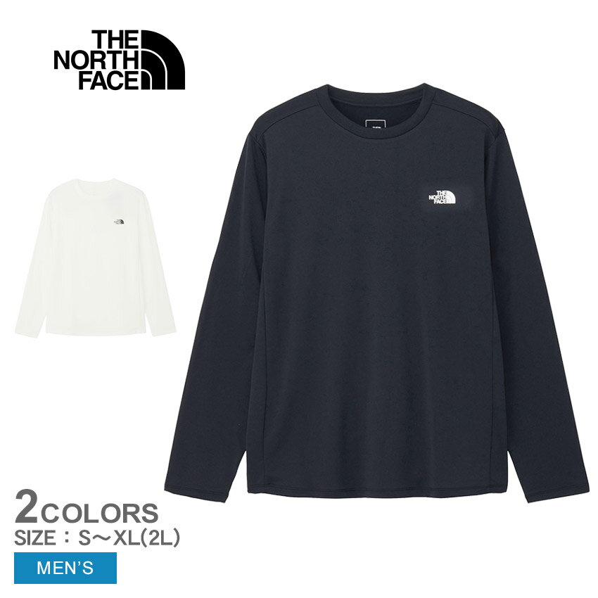 ザ・ノース・フェイス 長袖Tシャツ THE NORTH FACE ロングスリーブワンポイントロゴティ