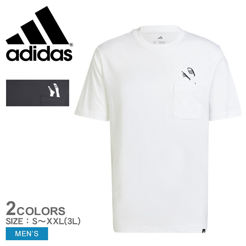 ǥ ȾµT ADIDAS 饦 륰եå ȾµݥåT  ۥ磻  ֥å  KPR57...