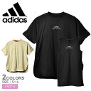 【ネコポス配送】アディダス 半袖Tシャツ ADIDAS PRSVE レイヤードTシャツ レディース ブラック 黒 オレンジ ベージュ QU172 トップス tシ...