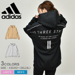 【SALE★期間限定】アディダス パーカー ADIDAS ワーディング フルジップパーカー SE174 メンズ レディース 裏起毛 ウェア トップス スウェット トレーナー フーディ ポケット ジャージ スポーツ シンプル 防寒 黒 グレー ベージュ おしゃれ トレンド ブランド