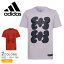 【5日0時～★こどもの日SALE】【ゆうパケット配送】 アディダス ADIDAS マリメッコ グラフィック 半袖Tシャツ キッズ ジュニア 子供 半袖 Tシャツ プリント オレンジ パープル 120-150cm CS431 MARIMEKKO コラボ ウェア クルーネック トップス カジュアル ロゴ 女の子 総柄