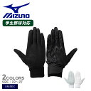ミズノ バッティンググローブ MIZUNO 【ミズノプロ】シリコンパワーアークDI【両手用】高校野球ルール対応モデル ユニセックス ブラック 黒 ホワイト 白 ...