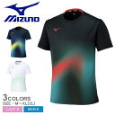 【ネコポス配送】 ミズノ ゲームシャツ MIZUNO ゲームシャツ メンズ レディース ホワイト 白 ブラック 黒 62JAC001 ウェア 半袖 トップス T...