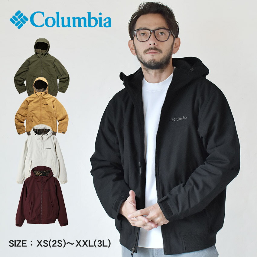 【店内全品★P5倍！】コロンビア アウター COLUMBIA ロマビスタフーディー メンズ ブラック 黒 カーキ ネイビー 紺 LOMA VISTA HOODIE XM4292 ジャケット ブルゾン フリース裏地 アウトドア レジャー シンプル カジュアル 長袖 上着 防寒 保温 人気 定番 フード