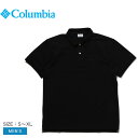 コロンビア ポロシャツ メンズ コロンビア ポロシャツ COLUMBIA ポストヘイツポロ メンズ ブラック 黒 Post Hastes Polo PM0694 ウェア ポロ カットソー 襟付き 衿付き トップス 半袖 カジュアル シンプル スポーツ テニス ゴルフ アウトドア 定番 刺しゅう ロゴ