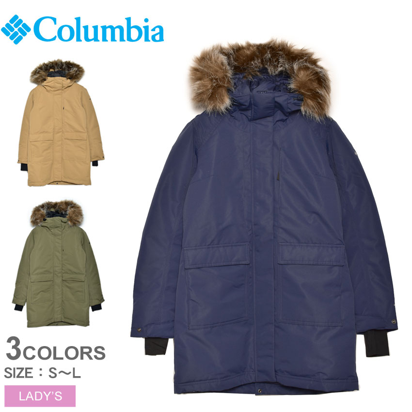 コロンビア ジャケット COLUMBIA リトルシインシュレイティッドパーカー レディース ベージュ カーキ ネイビー 紺 LITTLE SI INSULATED PARKA WR6819 アウター ウェア アウトドアジャケット アウトドア レジャー カジュアル シンプル