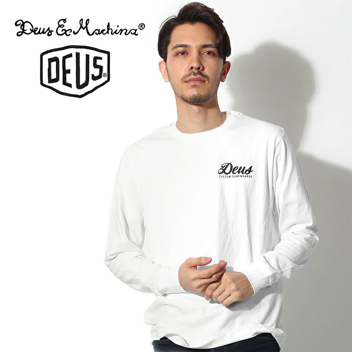 送料無料 DEUS EX MACHINA デウス エクス マキナ カットソー リビジテッドティーDEUS EX MACHINA REVISITED TEE L/S DMW61821ロゴ プリント トップス ウェア ロンTメンズ(男性用)