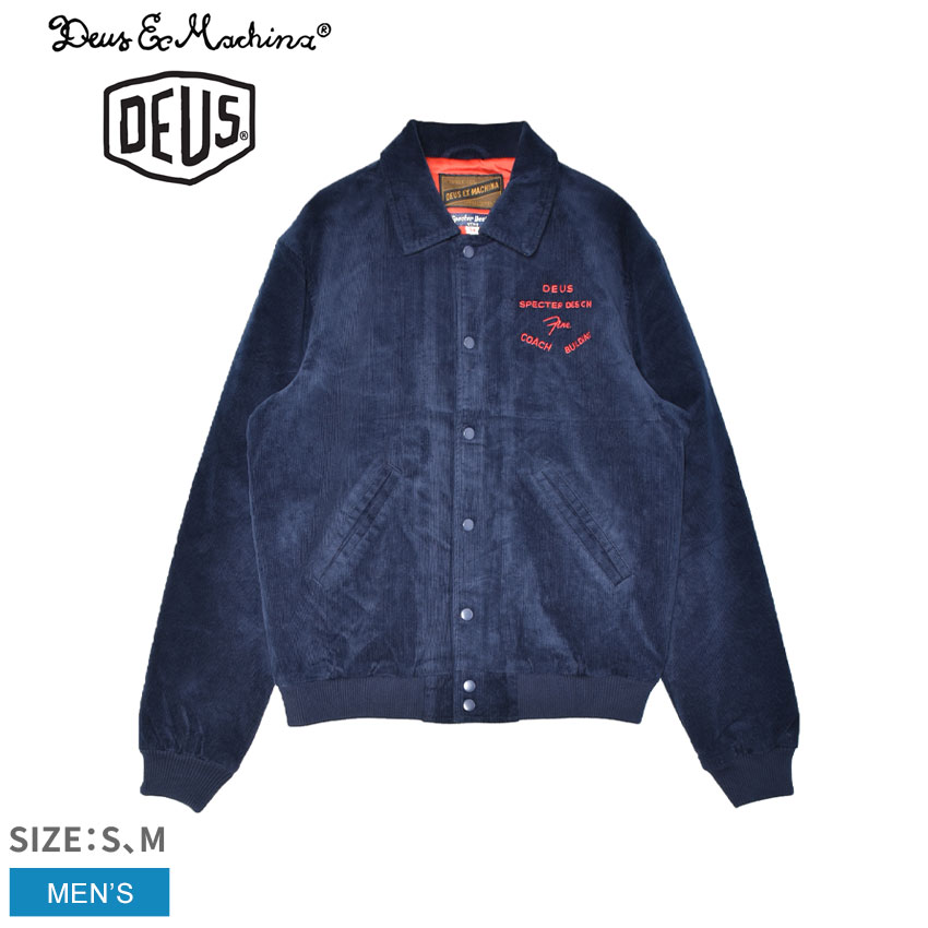 デウス エクス マキナ ジャケット DEUS EX MACHINA スペクタークラブジャケット メンズ ブルー 青 SPECTER CLUB JACKET DMF246779 ワークウェア アウター ジャケット ファッション ストリートスタイル トレンド カジュアル ヴィンテージのサムネイル