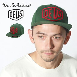 デウス エクス マキナ DEUS EX MACHINA 帽子 SUMMER SHIELD CAP ダークグリーン(DEUS EX MACHINA DMS57535 DARK GREEN SUMMER SHIELD CAP) メンズ(男性用) 兼 レディース