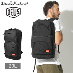 送料無料 DEUS EX MACHINA デウス エクス マキナ リュック スリムパック 20L ブラックSLIM PACK 20L DMP77409鞄 カバン バッグ バックパック 黒