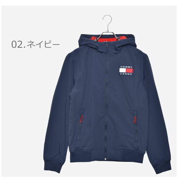 トミーヒルフィガー トミージーンズ パーカー メンズ デッド ジップアップ ジャケット TOMMY HILFIGER TJM PADDED NYLON JACKET DM0DM07120 アウター 裏起毛 フリース 防寒 おしゃれ ブランド 服 トップス 長袖 フード シンプル アウトドア