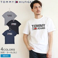  トミーヒルフィガー トミージーンズ 半袖 Tシャツ クラシック ロゴTシャツ TOMMY HILFIGER CLASSIC LOGO TEE DM04837 メンズ カットソー トップス 春 服 夏 コットン ブランド おしゃれ