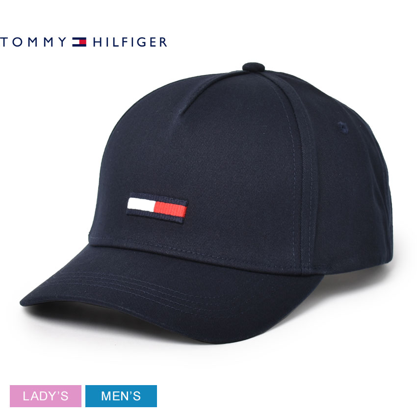 【店内全品★P5倍！】トミージーンズ キャップ TOMMY JEANS TJU FLAG CAP メンズ レディース ネイビー 紺 AU0AU00843 帽子 ベースボールキャップ ブランド シンプル カジュアル プレゼント ギフト アクセサリー ワンポイント UV 紫外線 定番 父の日 プレゼント ギフト