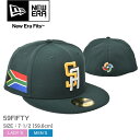 【6/5限定★最大300%Pバック】ニューエラ キャップ 帽子 NEW ERA SOUTH AFRICA WBC 2023 メンズ レディース グリーン 緑 イ...