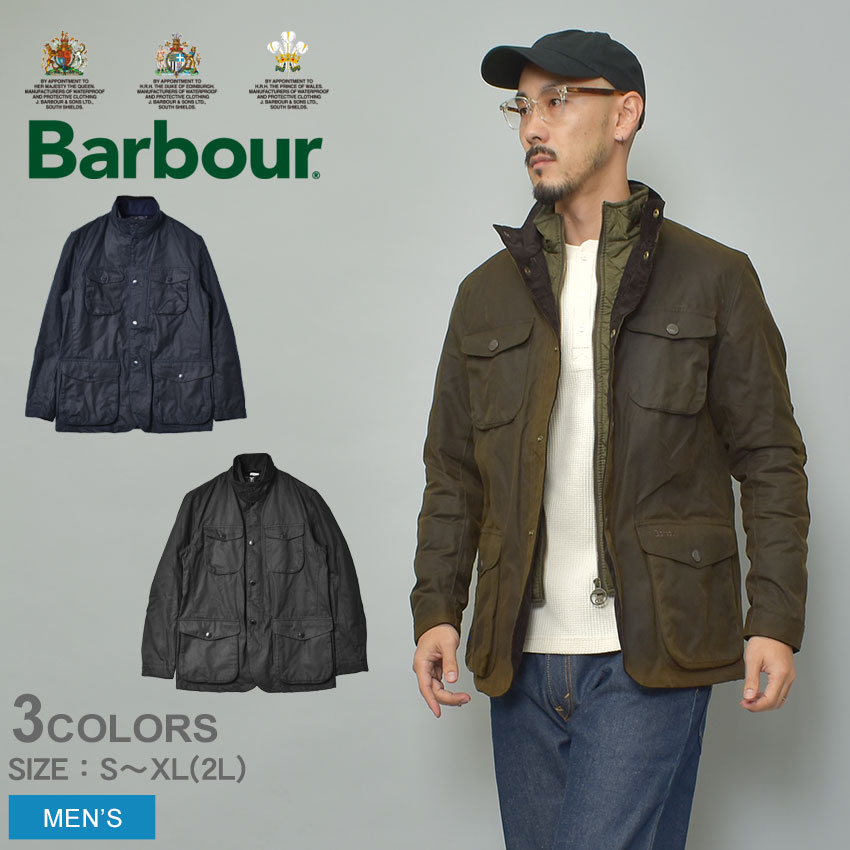 【店内全品★P5倍！】バブアー オイルドジャケット BARBOUR ワックスジャケット メンズ ネイビー 紺 カーキ ブラック …