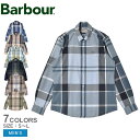 【店内全品★P5倍！】バブアー 長袖シャツ BARBOUR ハリステイラーシャツ メンズ ネイビー 紺 グリーン HARIS TAILOR SHIRT MSH5071 ブランド 長袖 トップス バーブァー カジュアル シャツ クラシック クラシカル 羽織 上着 定番 人気 チェック