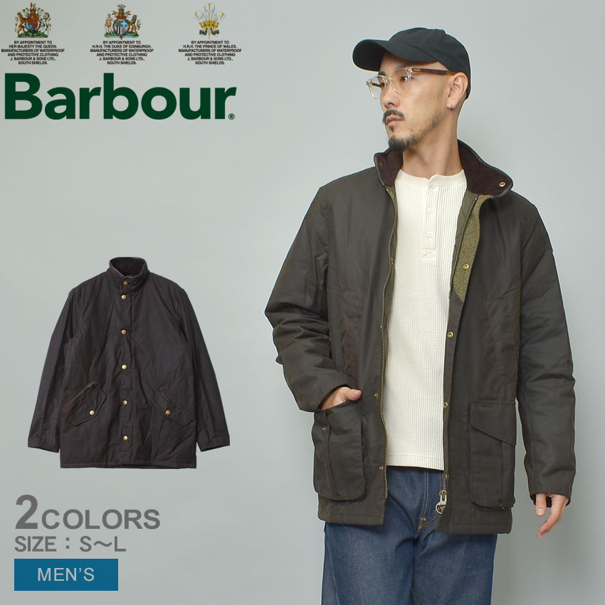 バブアー ジャケット BARBOUR ヘレフォード ワックス ジャケット メンズ カーキ ブラウン 茶 HEREFORD WAX JACKET MWX1213 アウター バーブァー おしゃれ 防寒 キルティング 長袖 羽織 ジップアップ ダブルジップ カジュアル クラシカル