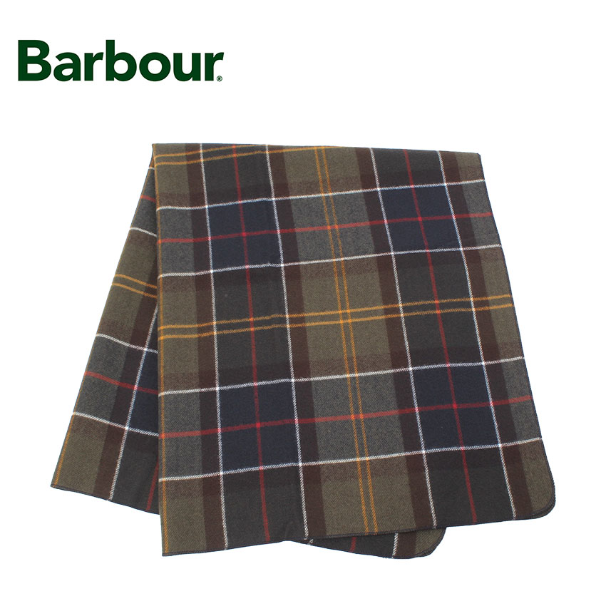 バブアー ペット用ブランケット BARBOUR DOG TARTAN BLANKET カーキグリーン DAC0122 ペットブランケッ..
