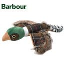 【店内全品★P5倍！】バブアー 犬用玩具 BARBOUR PHEASANT DOG TOY カーキ ブラウン DAC0080 バーブァー おもちゃ トイ ドッグトイ ぬいぐるみ タータンチェック ブランド インテリア クラシック シンプル おしゃれ ドッグ用 インテリア 雑貨 キジ 動物