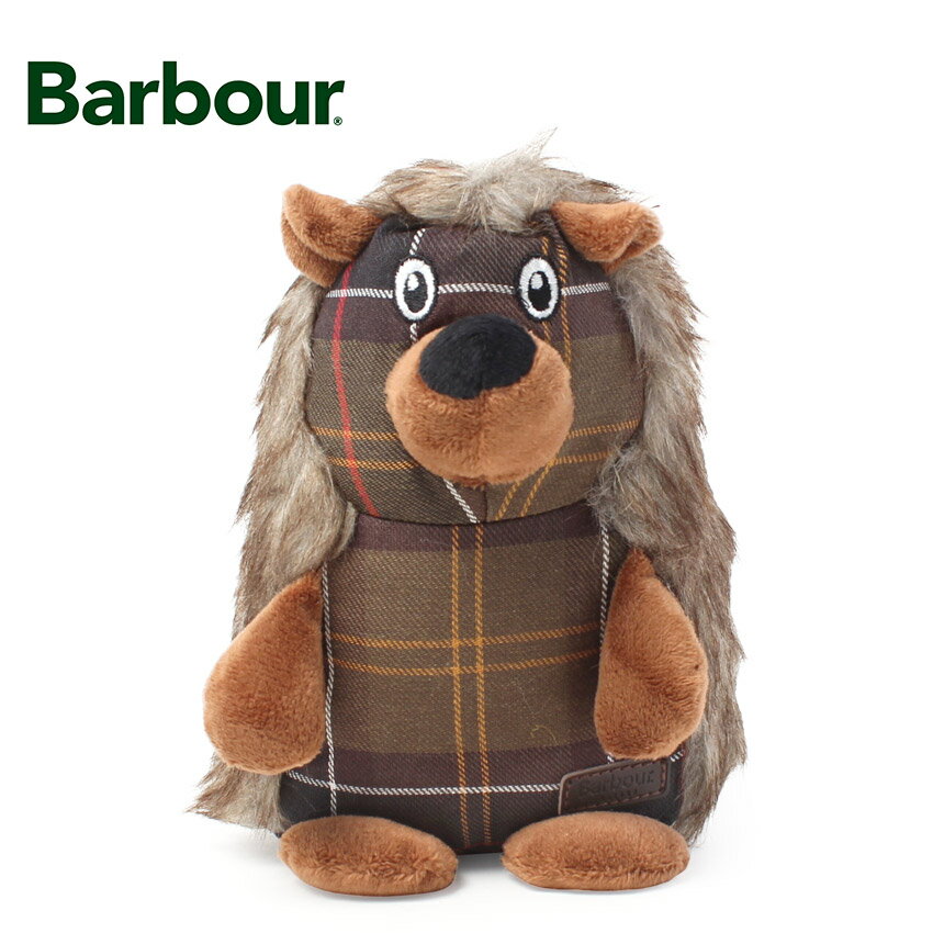 バブアー 犬用玩具 BARBOUR Hedgehog Dog Toy ブラウン 茶 マルチカラー DAC0088 バーブァー 犬用おもちゃ おもちゃ トイ ドッグトイ ドッグ用 犬用 ぬいぐるみ タータンチェック チェック柄 ブランド ロゴ インテリア 雑貨 ハリネズミのサムネイル