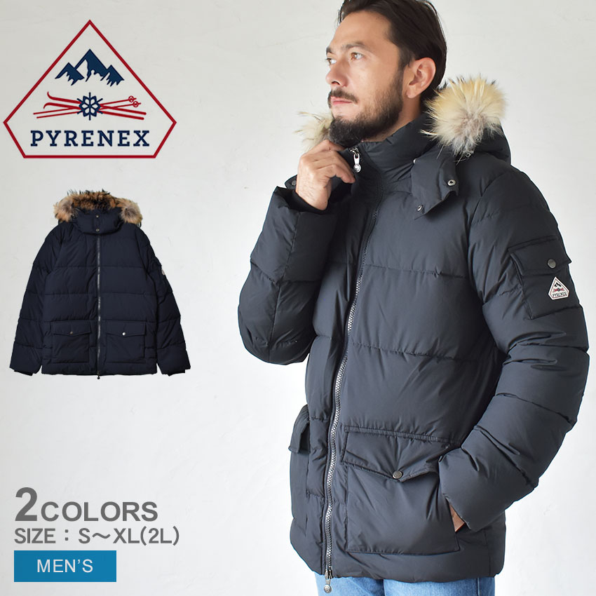 ＼BLACK FRIDAYセール開催中★／ピレネックス ダウンジャケット PYRENEX オーセンティックミニリップストップ メンズ ブラック 黒 ネイビー 紺 AUTHENTIC MINI RIPSTOP HMS012 アウター ジャケット ダウン ダウンコート ブランド シンプル アウトドア カジュアルのサムネイル