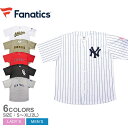 ファナティクス ユニフォーム FANATICS 別注 MLB ベースボールシャツ メンズ レディース ホワイト 白 ベージュ ブラック 黒 ML2123SS0001 ML2123SS0003 ML2123SS0005 ML2123SS0012 ML2123SS0013 ML2123SS0014 ウエア トップス