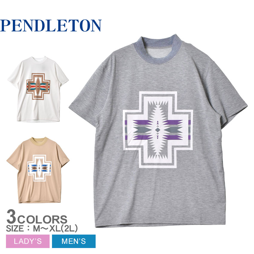 【ゆうパケット配送】 ペンドルトン 半袖Tシャツ PENDLETON DRY JERSEY RASH GUARD SSLV HD メンズ レディース ホワイト 白 ベージュ PDT-000-231048 トップス 半袖 Tシャツ ラッシュガード 人気 おしゃれ ロゴ サーフ サーフィン プリント カジュアル 海 その1