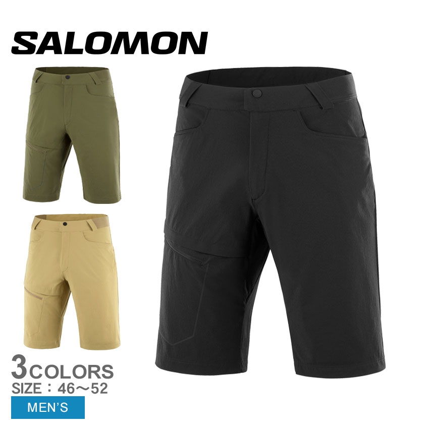 ŹʡP5ܡۥ 㡼 SALOMON WAYFARER SHORTS  ֥å   LC2003400 LC2019800 ܥȥॹ ѥ Ⱦܥ 硼Ⱦ ϡեѥ Ϥÿ  ȥɥ ݡ ư 奢 ݡƥ ץ