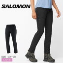 《アイテム名》 サロモン ジャージ SALOMON レディース WAYFARER PANTS LC1861200 《アイテム説明》 サロモンより「WAYFARER PANTS」です。WAYFARERパンツは、汎用性、ソフトで耐久性もあるテクニカル素材、充実した機能で世界中の アウトドア派に愛され、Salomonで最も人気の高いハイキングパンツです。その上、今回新たにリサイクルポリアミドと PFC不使用の撥水加工をプラスして環境負荷の低減にも貢献しています。 《カラー名/カラーコード/管理No.》 ディープブラック/-/"26470210" メーカー希望小売価格はメーカーサイトに基づいて掲載しています。 製造・入荷時期により、細かい仕様の変更がある場合がございます。上記を予めご理解の上、お買い求め下さいませ。 関連ワード： ボトムス パンツ 長ズボン ロング丈 スポーティ 軽量 スポーツ 運動 トレーニング ジム トレイル 登山 ハイキング アウトドア シンプル ロゴ ワンポイント はっ水 撥水 date 2023/04/20Item Spec ブランド SALOMON サロモン アイテム ジャージ スタイルNo LC1861200 商品名 WAYFARER PANTS 性別 レディース 原産国 Bangladesh 他 素材 Body：85％Polyamide、15％Elastane 商品特性1 入荷時期によりロゴが異なる場合がございますが、お選びしてのお手配はいたしかねます。予めご了承ください。 当店では、スタジオでストロボを使用して撮影しております。商品画像はできる限り実物を再現するよう心掛けておりますが、ご利用のモニターや環境等により、実際の色見と異なる場合がございます。ご理解の上、ご購入いただけますようお願いいたします。 ▲その他アイテムはこちら