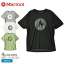 【店内全品★P5倍！】マーモット 半袖Tシャツ MARMOT トランスポーター半袖Tシャツ メンズ ブラック 黒 ホワイト 白 グリーン グレー TRANSPORTER SHORT-SLEEVE T-SHIRT 41800【ゆうパケット配送】トップス クルーネック カジュアル スポーツ アウトドア ブランド