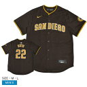 ナイキ ユニフォームシャツ NIKE Limited PYRD Padres Road メンズ ブラウン 茶 T7LM-PYRD-PY9-00L フアン・ソト ...