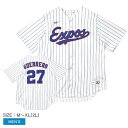 ナイキ ユニフォームシャツ NIKE OFFICIAL COOPERSTOWN NN SHORT SLEEVE JERSEY メンズ ホワイト 白 ブルー 青 ...