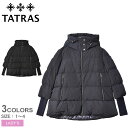 【店内全品★P5倍！】タトラス ダウンジャケット TATRAS アザラ レディース ブラック 黒 ネ ...